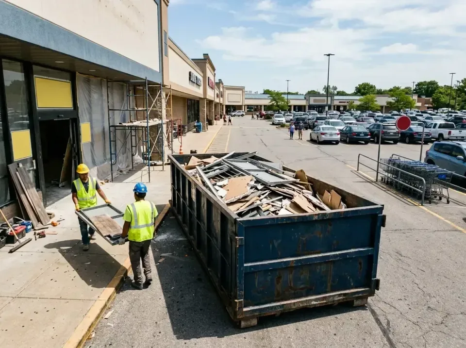 retail-store-renovation-debris-003 — frequently asked questions, Roll-off Dumpster Rentals in Plano, IL